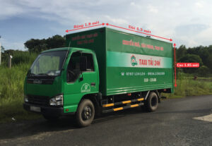 Kích thước thùng xe tải 2 tấn, cho thuê xe tải 2 tấn chở hàng tại tphcm và đi các tỉnh